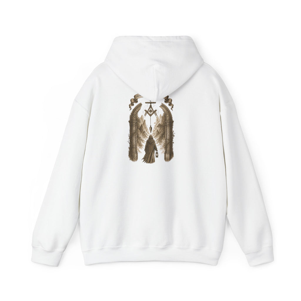 Masonic - Darkness to Light Hoodie | Halloween Graphic Hooded Sweatshirt