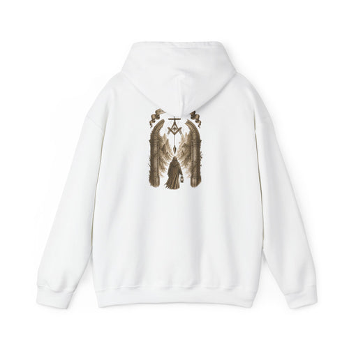 Masonic - Darkness to Light Hoodie | Halloween Graphic Hooded Sweatshirt